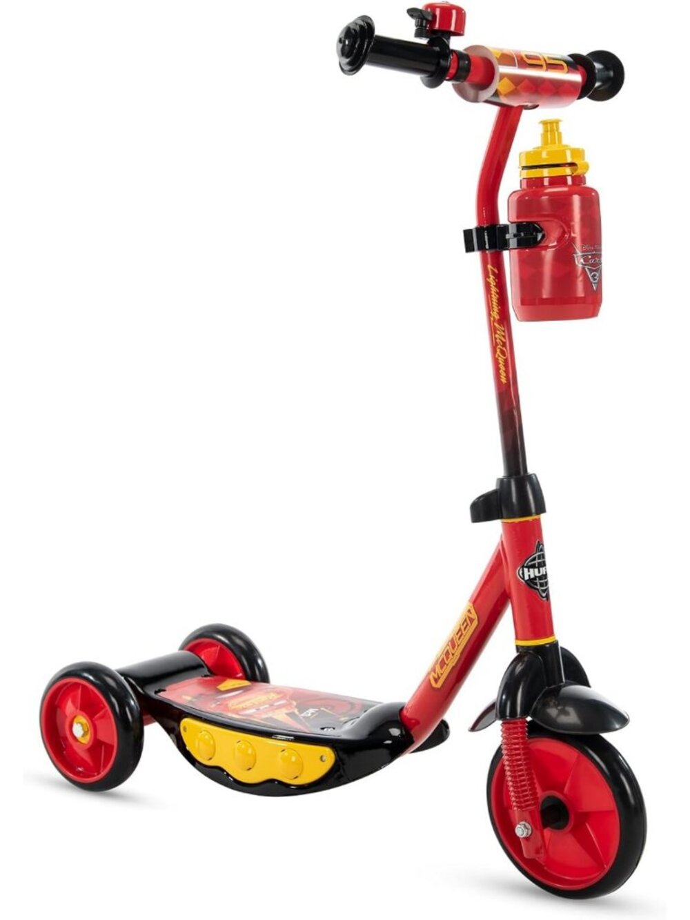 Colorful 3-Wheel Toddler Scooter with Fun Character Graphics for Ages 3